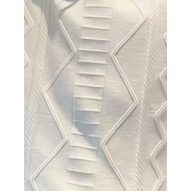 New Stylish Men'S Pullover with a High Collar And Three-Dimensional Jacquard Design, Knit