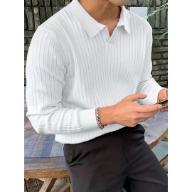 New Cross-Border Men's Pullover Knit Sweater