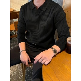 New Cross-Border Men's Pullover Knit Sweater