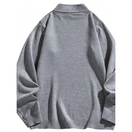 American High Street Sweater for Men, Autumn/winter Mid-neck Top