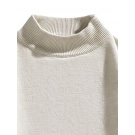 American High Street Sweater for Men, Autumn/winter Mid-neck Top