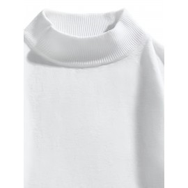 American High Street Sweater for Men, Autumn/winter Mid-neck Top
