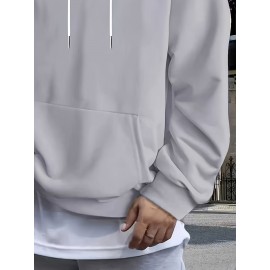 Men'S New Print Sweatshirt, Plus Size