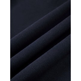 TD25 Raglan Sleeve Color Block Casual Plus Size Men's Hoodie, PLUS SIZE