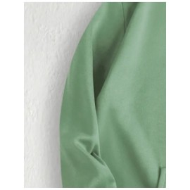 Men'S Christian Faith Hooded Sweatshirt with Prayer Hands & Cross Design - All-Season Casual Pullover, Machine Washable, Kangaroo Pocket & Drawstring Hood, Plus Size, Church Activities & Casual Attire