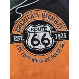 Plus-Size Men'S Pullover Hoodie with 3D Printing, Featuring a Loose Fit And Long Sleeves, Perfect for Urban Fashion in Spring And Autumn. It Is Machine Washable And Designed for Comfort And Style in Outdoor Casual Wear. Available in Large Sizes