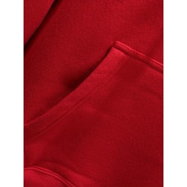 Plus Size Pisces Pattern Hoodie | Comfortable Fuzzy Sweatshirt with Zodiac Design, Printed with 