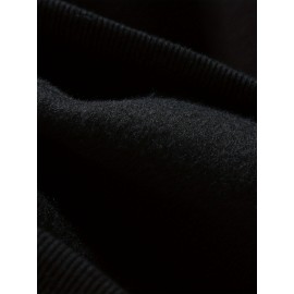 Plus Size Pisces Pattern Hoodie | Comfortable Fuzzy Sweatshirt with Zodiac Design, Printed with 