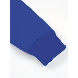 Men's Large Hooded Sweatshirt - Personalized Logo/Text/Design Printing on Left Chest & Back, Bulk Orders for Team Uniforms, School Jackets, Couples Matching - Relaxed Fit Logo Printing Service (Logo/Text/Graphic), PLUS SIZE