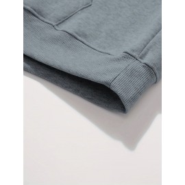 Spartan Men's Spartan Helmet and Spear Print Hooded Sweatshirt - Oversized Street Style Pullover in Beige with Red Spartan Print, Soft Warm Winter Top, Ideal Gift for History Enthusiasts, Casual Wear, Comfortable Clothing, Vintage Aesthetic, Durable