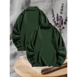 American High Street Sweater for Men, Autumn/winter Mid-neck Top