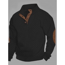 Spring and Autumn Oversized Men's Casual Sweatshirt Jacket, Fashionable Soft Comfortable Outerwear, PLUS SIZE